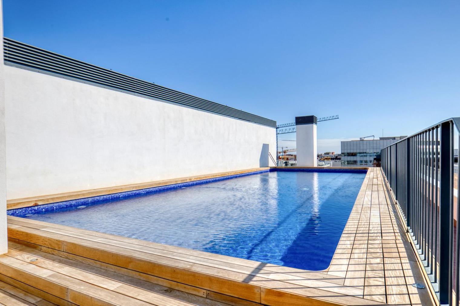 Blueground Poblenou Pool Nr Glories Bcn-37 Apartment Barcelona Exterior photo